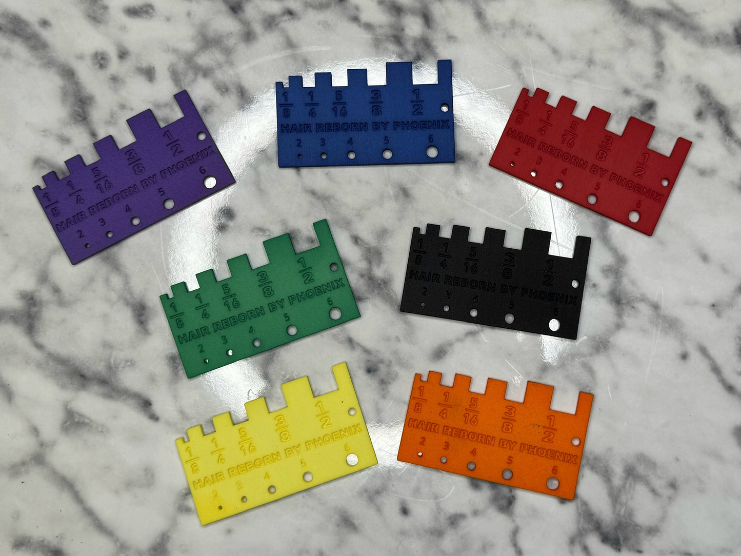 Micro Parting Size Chart -Pre Order
