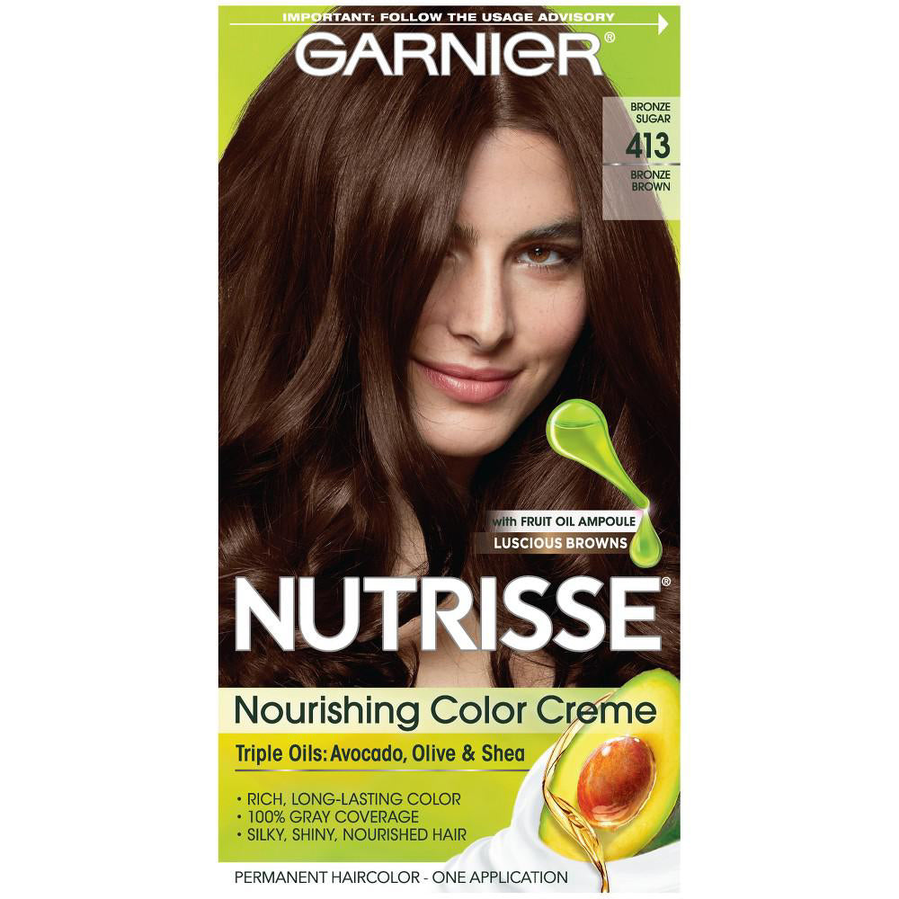 Garnier Nutrisse Nourishing Hair Color Creme Bronze Brown
