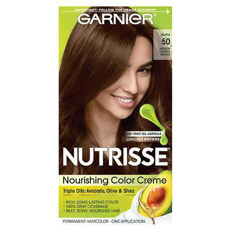 Garnier Nutrisse Nourishing Hair Color Creme Natural Brown Truffle