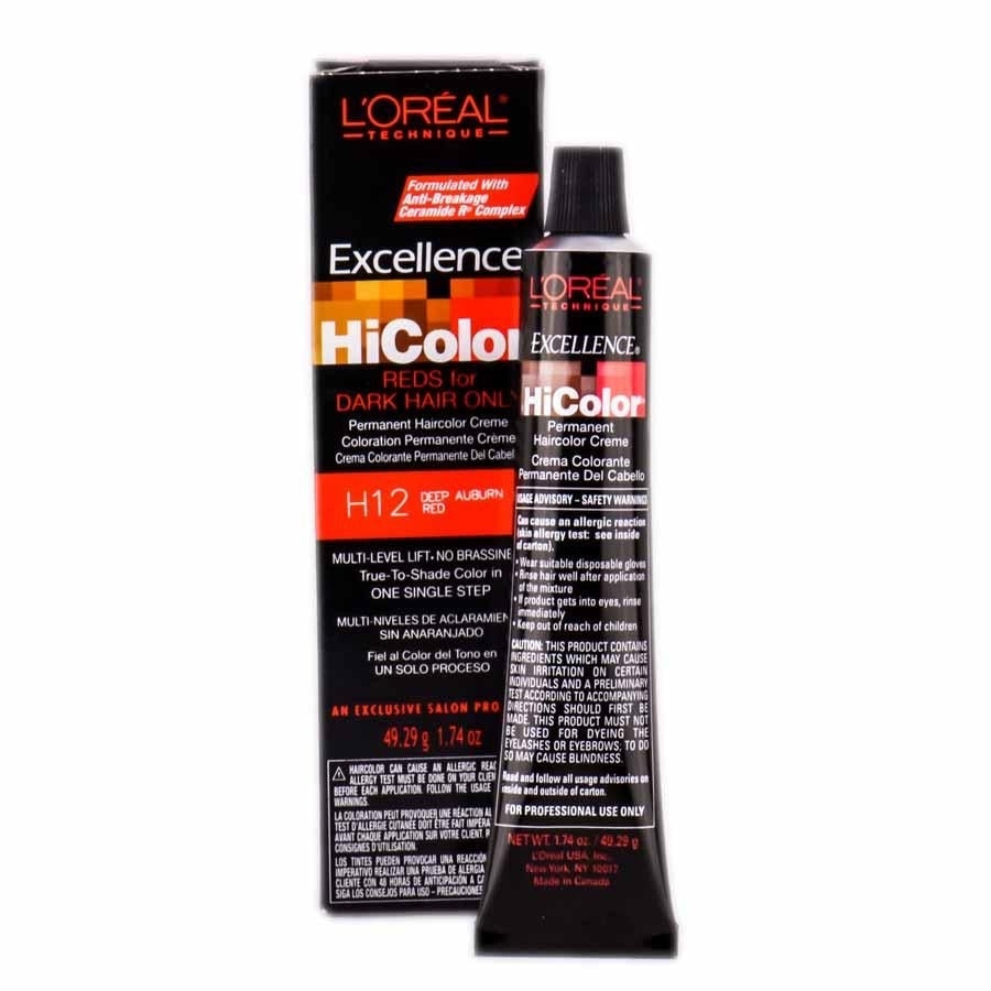 L'Oréal Excellence Hicolor Deep Auburn Red