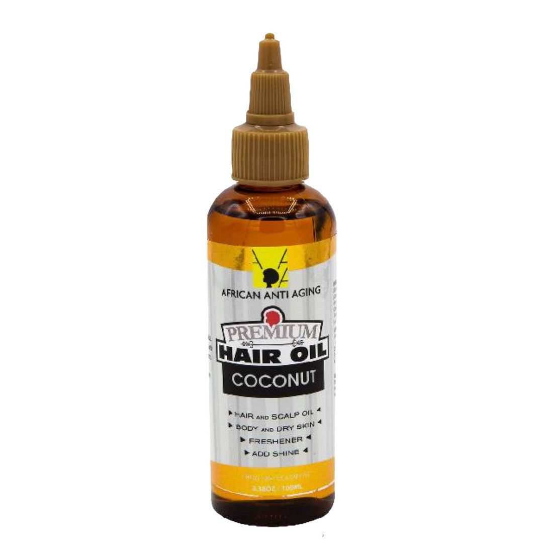 African Anti Aging Premium Hair Oil - Coconut