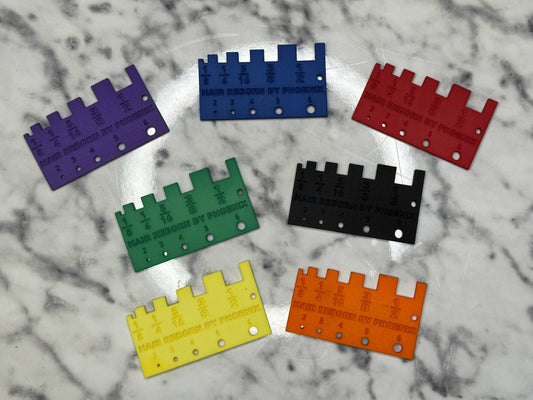 Micro Parting Size Chart -Pre Order