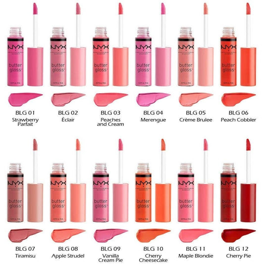 NYX Professional Makeup Butter Gloss Non-Stick Lip Gloss - Red Velvet