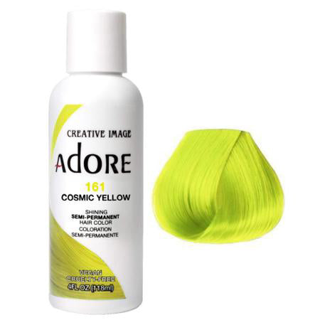 Adore Semi-Permanent Haircolor #161 Cosmic Yellow 4 Ounce (118ml)