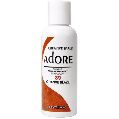 Adore Semi-Permanent Hair Color Orange Blaze Oz