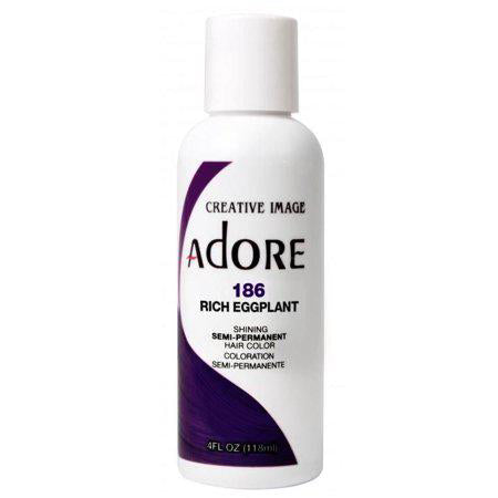 Adore Semi-Permanent Haircolor Rich Eggplant 4 Oz