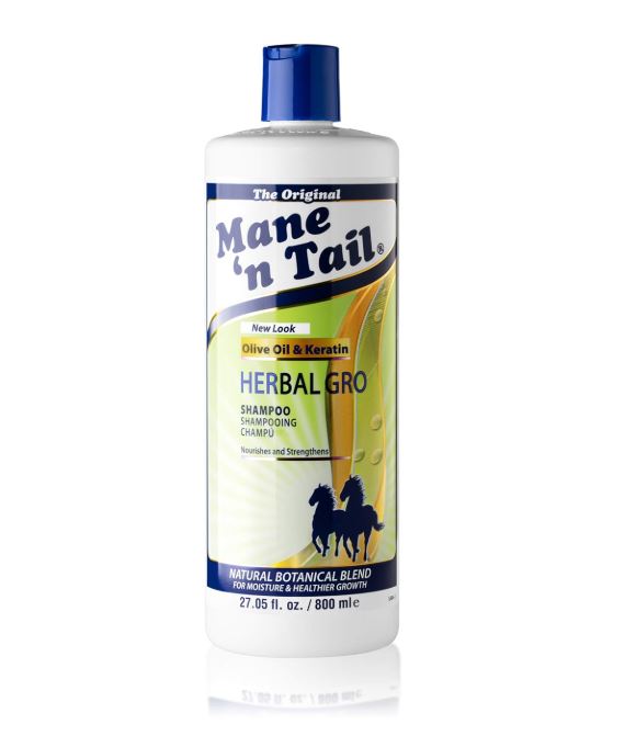 Mane tail Herbal Gro Shampoo Olive Oil Infused, 27.05 Oz