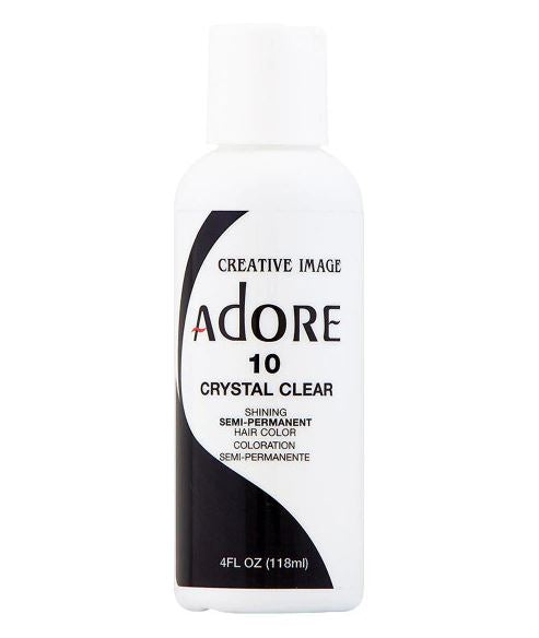 Adore Semi-Permanent Haircolor Crystal Clear 4 oz