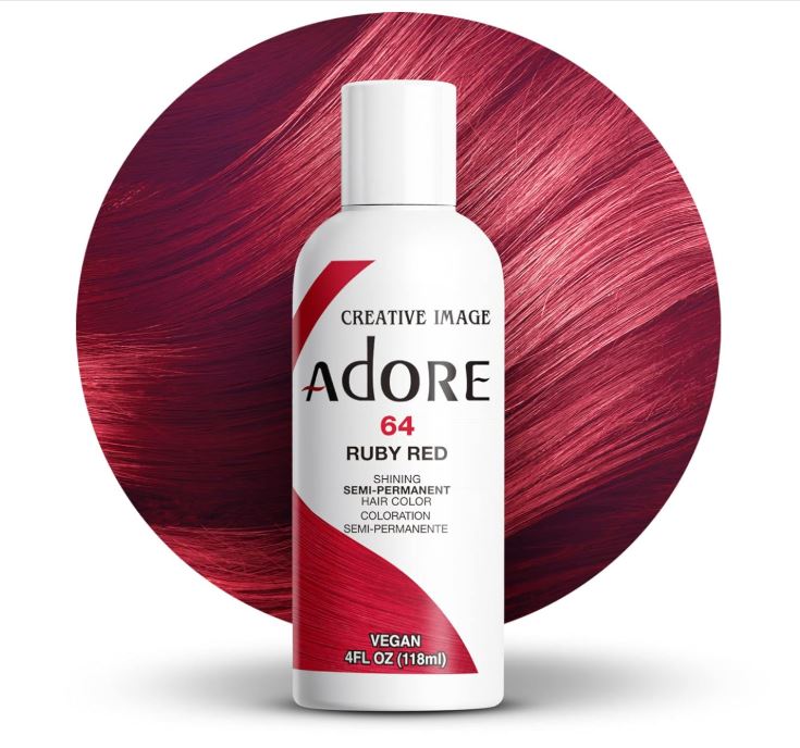 Adore Semi-Permanent Haircolor #064 Ruby Red