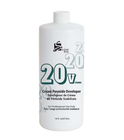 Superstar Cream Peroxide Developer with 20 Volumes 16 oz