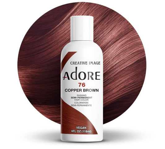 Adore Semi-Permanent Hair Color Copper Brown Oz