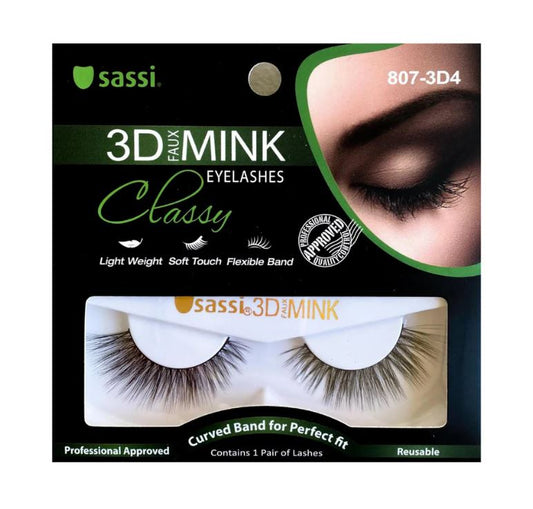 Sassi 3D Mink Faux Eyelashes Classy