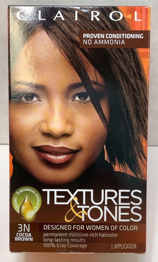 Textures & Tones Hair Color 3N Cocoa Brown