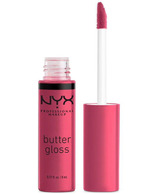 NYX Professional Makeup Butter Gloss Non-Stick Lip Gloss - Strawberry Cheesecake