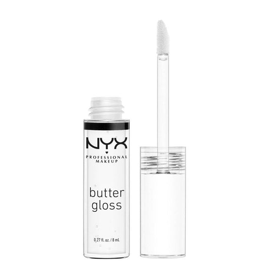 NYX Professional Makeup Butter Gloss, Non-Sticky Lip Gloss - Sugar Glass