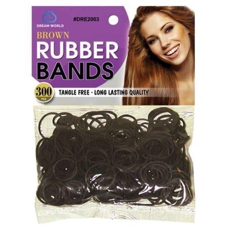 Dream Rubber Bands - Brown/Burgundy