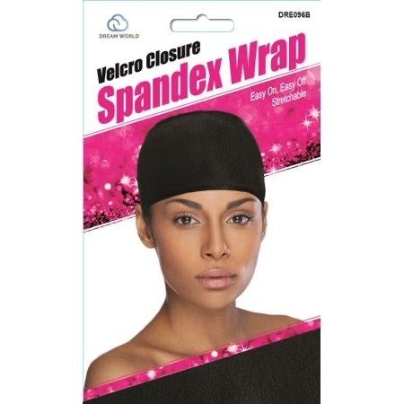 Dream Women-Spandex Wrap w/Velcro - Black