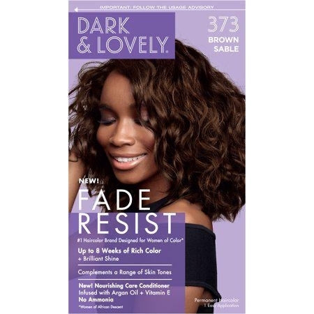 Softsheen-Carson Dark and Lovely Fade Resist Rich Conditioning Hair Color Brown Sable