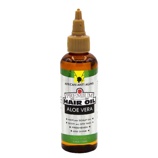 African Anti Aging Premium Hair Oil - Aloe Vera