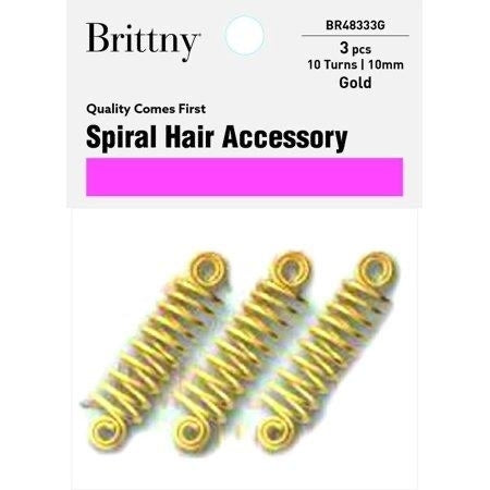 Brittny Hair Accessories Twister 5 Turns Regular - Gold