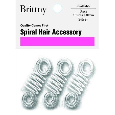 Brittny Hair Accessories Twister 5 Turns Regular - Silver