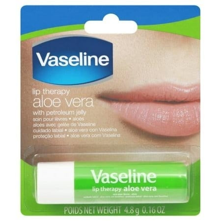 Vaseline Lip Therapy Moisturizing Hydrating Lip Balms with Aloe Vera E