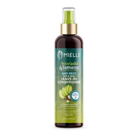 Mielle Avocado & Tamanu Anti-Frizz Slip & Seal Leave-In Conditioner 8oz