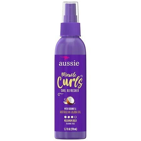 Aussie Miracle Curls Refresher 5.7 Ounce Pump (Maximum Hold)